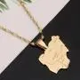 Stainless Steel Nigeria Map Pendant Necklaces Country Maps Africa Nigerians Maps Jewelry Stainless Steel Nigeria Map Pendant Necklaces Country Maps Africa Nigerians Maps Jewelry