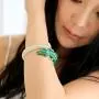 Fashion Statement Animal Bangle Cuff Bracelelt For Women, Gold Plating Chunky Bracelet Crocodile Bangle Party Jewelry