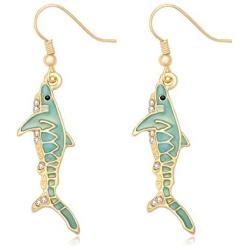 TUSHUO Glowing Shark Pendant Earrings in the Dark Luminous Earrings Best Gift for Women and Girls
