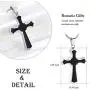 Cremation Jewelry Black Cross Urn Pendant Keepsake Memorial Necklace Cremation Jewelry Black Cross Urn Pendant Keepsake Memorial Necklace