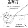 Sllaiss 925 Sterling Silver World Map Pendent Necklaces for Women Men Vintage Dainty Circle Earth Necklaces Long Distance Travel Charm Jewelry Gifts Hypoallergenic