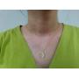 Gold Hexagon Initial Necklace for Girl,Letter A-Z Personlized Name Jewelry Engraved Alphabet Necklace for Teen Girls