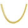 Blackjack Jewelry Mens 6mm Stainless Steel 24'' Franco Chain Necklace