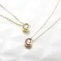 S.Leaf Cubic Zirconia Necklace Solitaire Pendant Sterling Silver Necklace for Women S.Leaf Cubic Zirconia Necklace Solitaire Pendant Sterling Silver Necklace for Women