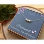 EFYTAL Bridesmaid Gifts, 925 Sterling Silver Cultured Freshwater Pearl Necklace for Bridesmaids, Bridesmaid Proposal Gift, Pendant Jewelry for Women
