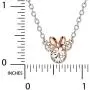 Disney Minnie Mouse Crystal Stud Earrings and Necklace Silver Plated Jewelry Set Disney Minnie Mouse Crystal Stud Earrings and Necklace Silver Plated Jewelry Set