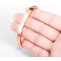 MeMeDIY Personalized Bracelet Engraving Name Identification ID Customized for Women Girls Stainless Steel Cuff Bangle (Small and Large Sizes, 6 Colors)