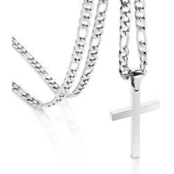 Oumi Necklace for Men - Stainless Steel Silver/Gold/Black Pendant Necklace Jewelry Gifts…