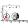 Red Cardinal Necklace Memorial Gift S925 Sterling Silver for Women When Cardinals Appear Angels Are Near Necklace Jewelry for Girls