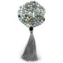Aspen & Eve 108 Bead Malas - Mala Necklace & Bracelet with Tassel - 8mm Stone Beads - Strand 108 Beads Necklace for Mindfulness & Yoga