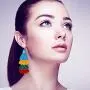 Duufin 32 Pairs Tassel Earrings Colorful Bohemian Tassel Earring Long Layered Dangle Earrings Tassel Drop Hoop Fringe Tiered Earrings for Women Girls Duufin 32 Pairs Tassel Earrings Colorful Bohemian Tassel Earring Long Layered Dangle Earrings Tassel Drop Hoop Fringe Tiered Earrings for Women Girls