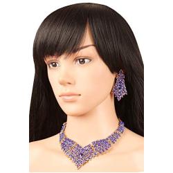 Touchstone Hollywood Glamour Grand Wedding Evening wear Jewelry Necklace for Women