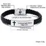 MPRAINBOW Christian Gifts for Men Women,Inspirational Religious Bracelets-Cross Jesus God Scripture Bracelet,Bible Verse Personalized Mantra Quotes Engraved Jewelry Braided Leather Cuff Bracelet MPRAINBOW Christian Gifts for Men Women,Inspirational Religious Bracelets-Cross Jesus God Scripture Bracelet,Bible Verse Personalized Mantra Quotes Engraved Jewelry Braided Leather Cuff Bracelet