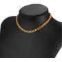 U7 Women Customized Choker Stainless Steel Jewelry 16 Inch Dainty Neck Chain with Personalized DIY Iced Out Letter Statement Name Necklace, Pick 2-10 Alphabet Initials