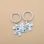 HOLLP Pregnancy Gift New Mom New Dad Puzzle Piece Keychain Set Soon to Be Mommy/Daddy Jewelry Gift for New Mommy Dad HOLLP Pregnancy Gift New Mom New Dad Puzzle Piece Keychain Set Soon to Be Mommy/Daddy Jewelry Gift for New Mommy Dad