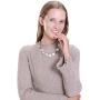 Collar Necklace for Women Polished Alloy Statement Necklace Fashion Jewelry