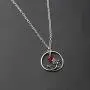 CENWA Beauty and The Beast Inspired Rose Necklace Enchanted Rose Inspired Necklace Beauty Fairy Tale Necklace