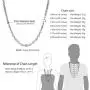 PROSTEEL Stainless Steel Fancy Chain Necklace for Men Women, Black/Silver/Gold Tone, Nickle Free, Hypoallergenic, Trendy France Style Coffee Chain, 5mm/10mm Bead, Come Gift Box