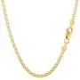 The Diamond Deal Unisex 14K SOLID Yellow Gold 3.2mm Shiny Mens Mariner-Link Chain Necklace or Bracelet Bangle for Pendants and Charms with Lobster-Claw Clasp (7 The Diamond Deal Unisex 14K SOLID Yellow Gold 3.2mm Shiny Mens Mariner-Link Chain Necklace or Bracelet Bangle for Pendants and Charms with Lobster-Claw Clasp (7