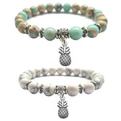 Fashion Natural Stone Bead Bracelet Buddha head Black Lava Stone Bangle For Men Women Charm Jewelry