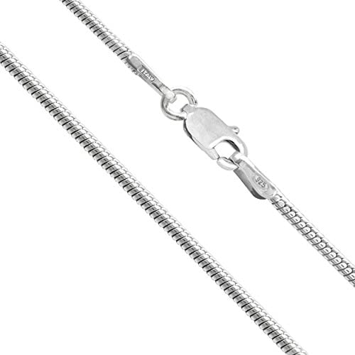 Honolulu Jewelry Company Sterling Silver 1.9mm Snake Chain Necklace, 14'' - 36''