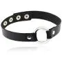 ETHOON Adjustable Leather Choker Collar Sexy Soft PU Circle Punk Choker Necklace for Women Girls ETHOON Adjustable Leather Choker Collar Sexy Soft PU Circle Punk Choker Necklace for Women Girls