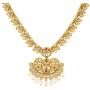 Aheli South Indian Traditional CZ Designer Necklace Earrings Bollywood Ethnic Wedding Jewelry Set for Women Girls