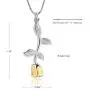 Rose Flower Cremation Jewelry Urn Necklaces for Ashes, Cremation Ash Jewelry Memorial Pendants for Human Pets Ashes Rose Flower Cremation Jewelry Urn Necklaces for Ashes, Cremation Ash Jewelry Memorial Pendants for Human Pets Ashes