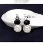 MJartoria Womens Black White Faux Pearls Necklace Earrings Bracelet Jewelry Sets (Black+White) MJartoria Womens Black White Faux Pearls Necklace Earrings Bracelet Jewelry Sets (Black+White)