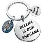 CENWA Delena/Stelena is Our Endgame Keychain Vampire Fans Gift Halloween Jewelry CENWA Delena/Stelena is Our Endgame Keychain Vampire Fans Gift Halloween Jewelry