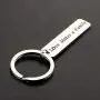 KUIYAI Adoption Keychain Love Makes A Family Keyring Step Parent Keychain Father Mother Child Gift