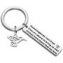 HOLLP Hummingbird Keychain Free Bird Jewelry Humming Bird Lover Keyring Gift for My Love Wishes Jewelry Hope Gift