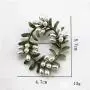 HSQYJ Maple Leaf Brooches Fashion Beautiful Metal Pearl Enamel Sandblasting Brooch Retro Painting Double-Layer Lapel Pins for Women Girl Jewelry Gift HSQYJ Maple Leaf Brooches Fashion Beautiful Metal Pearl Enamel Sandblasting Brooch Retro Painting Double-Layer Lapel Pins for Women Girl Jewelry Gift