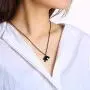 VNOX 2/3/4/5 Piece Heart Puzzle Piece Necklace Keychian Set Delicate BBF Friendship Necklace for 2/3/4/5/6,Birthday Bridesmaid Gift