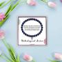 SOLINFOR Best Friends Bracelet - My Unbiological Sister Bracelet BFF Friendship Jewelry Gift Idea for Women