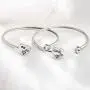 3 Sisters Bracelet Set Big Sister Middle Sister Little Sister Cuff Bangle Bracelet Sister Jewelry Gift for Family Friend Gifts