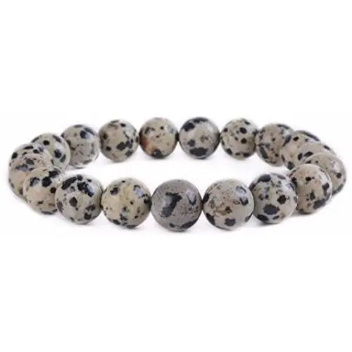 Justinstones Gem Semi Precious Gemstone 10mm Round Beads Stretch Bracelet 7 Inch Unisex Justinstones Gem Semi Precious Gemstone 10mm Round Beads Stretch Bracelet 7 Inch Unisex