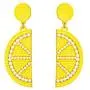 SENNI Cute Fruit Lemon Strawberry Watermelon Stud dangle Earrings Drop Earrings For Women Girls Gift Jewelry SENNI Cute Fruit Lemon Strawberry Watermelon Stud dangle Earrings Drop Earrings For Women Girls Gift Jewelry