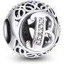 NINGAN Letter Alphabet Charm 925 Sterling Silver A-Z Initial Beads Fits Womens Europeans Bracelet and Necklace NINGAN Letter Alphabet Charm 925 Sterling Silver A-Z Initial Beads Fits Womens Europeans Bracelet and Necklace