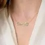 MyNameNecklace Personalized Cursive Name Necklace Custom Made Precious Metals Sterling Silver 925 & Gold Jewelry Nameplate Gift for Christmas MyNameNecklace Personalized Cursive Name Necklace Custom Made Precious Metals Sterling Silver 925 & Gold Jewelry Nameplate Gift for Christmas