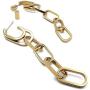 French Link Chain Drop Earrings Minimalist paperclip Chain Dangle Earrings for Women Girls