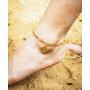 Inspirt House Gold Initial Anklet for Women Cuban Chain Ankle Bracelet for Girls Beach Foot Jewelry Gifts,Letter Ankle Bracelets for Women Teen Girls