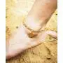 Inspirt House Gold Initial Anklet for Women Cuban Chain Ankle Bracelet for Girls Beach Foot Jewelry Gifts,Letter Ankle Bracelets for Women Teen Girls