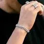 8MM/10MM/12MM/ 20MM Cuban Bracelet Iced Out 18K Gold/White Plated Hip Hop Full CZ Lab Diamond Miami Cuban Link Chain Bracelet for Men and Women Valentines Day Gift 8'' Cuban Bracelet 8MM/10MM/12MM/ 20MM Cuban Bracelet Iced Out 18K Gold/White Plated Hip Hop Full CZ Lab Diamond Miami Cuban Link Chain Bracelet for Men and Women Valentines Day Gift 8'' Cuban Bracelet