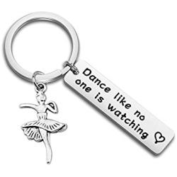 Gzrly Dancer Gifts Dance Like No One is Watching Jewelry Inspirational Ballerina Gifts Dance Lovers Teachers Gifts