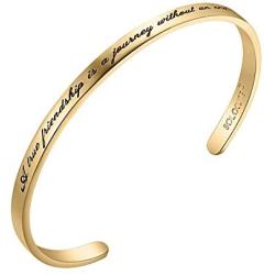 Solocute Bracelets for Women Personalized Inspirational Jewelry Gifts for Women Girls Mom Mantra Cuff Bangle Friend Encouragement Gift for Her