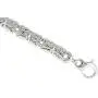 2mm thick solid sterling silver 925 Italian Byzantine, Etruscan, Birdcage, Birds Nest, Kings Braid link chain necklace bracelet anklet jewelry - 15, 20, 25, 30, 35, 40, 45, 50, 55, 60cm