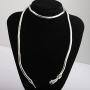 KUIYAI Flexible Bendable Snake Necklace Wrap Bangle Twistable Snake Jewelry