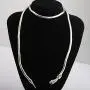 KUIYAI Flexible Bendable Snake Necklace Wrap Bangle Twistable Snake Jewelry KUIYAI Flexible Bendable Snake Necklace Wrap Bangle Twistable Snake Jewelry