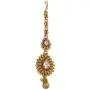 MUCH-MORE Sleek Design Gold Plated Maang Tikka for Girls & Kids & Women MUCH-MORE Sleek Design Gold Plated Maang Tikka for Girls & Kids & Women